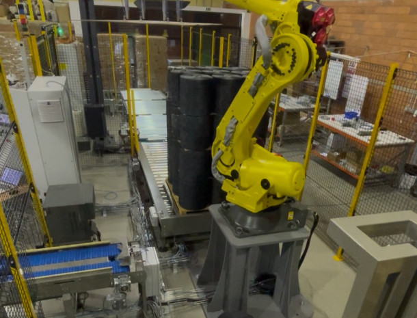 Robotic palletizers